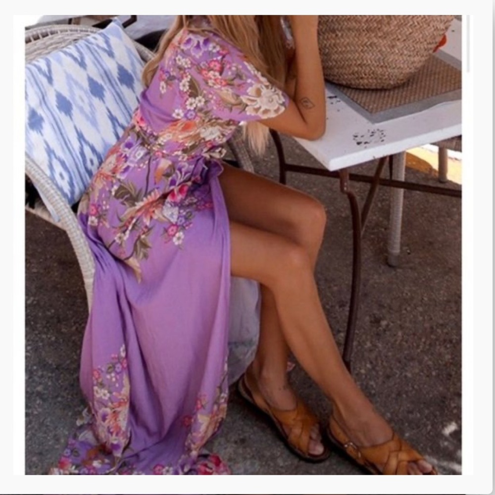 Spell 🌸As is🌸 Blueskies dress wrap -Small